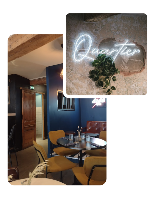 Le Restaurant - Quartier - Restaurant Lyon - meilleur restaurant Lyon